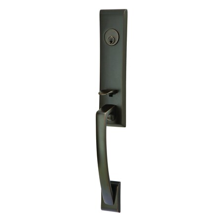 Emtek Oil Rubbed Bronze Handleset 4815ATNUS10BLH 4815ATNUS10BLH
